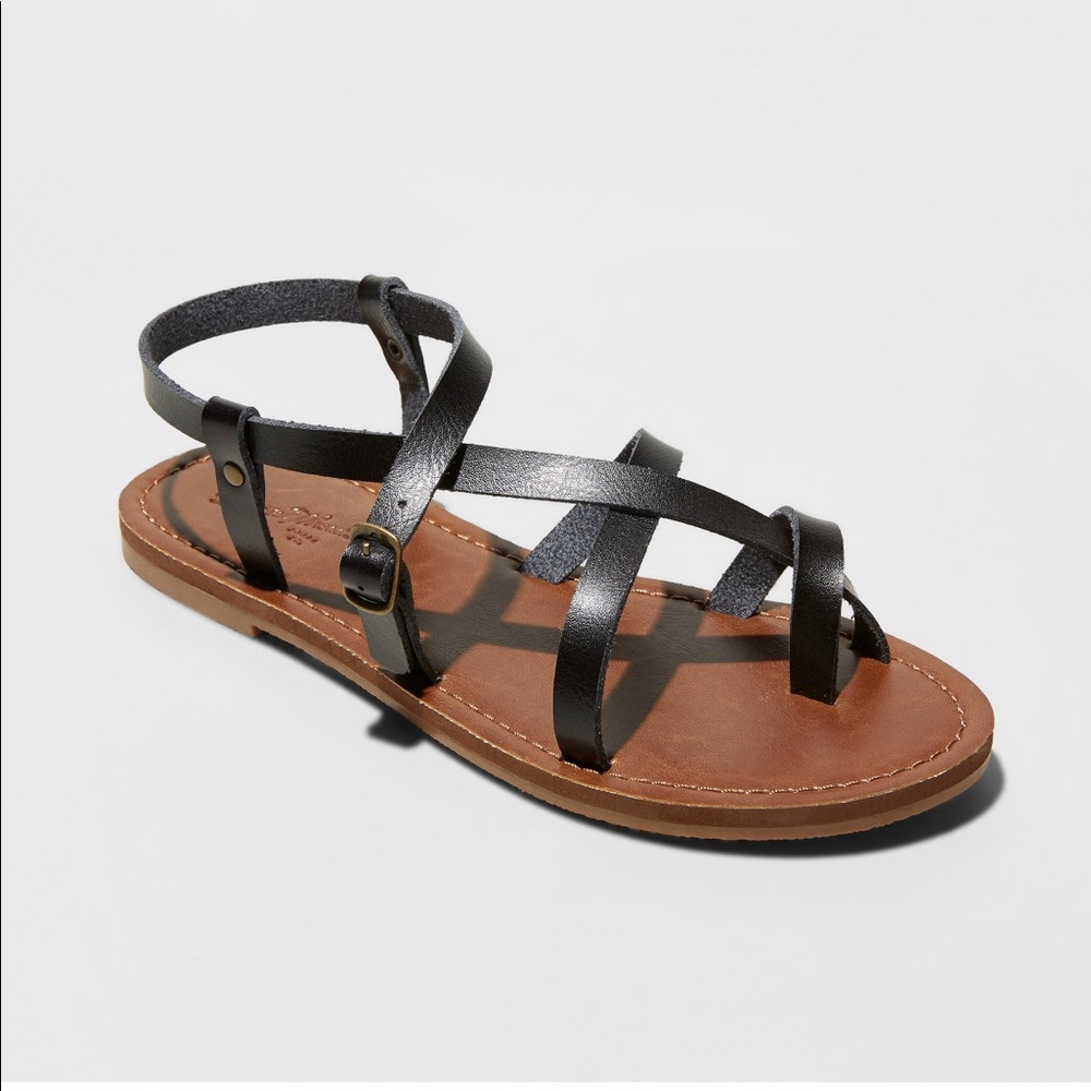 2 pairs of Target Lavinia straps sandals